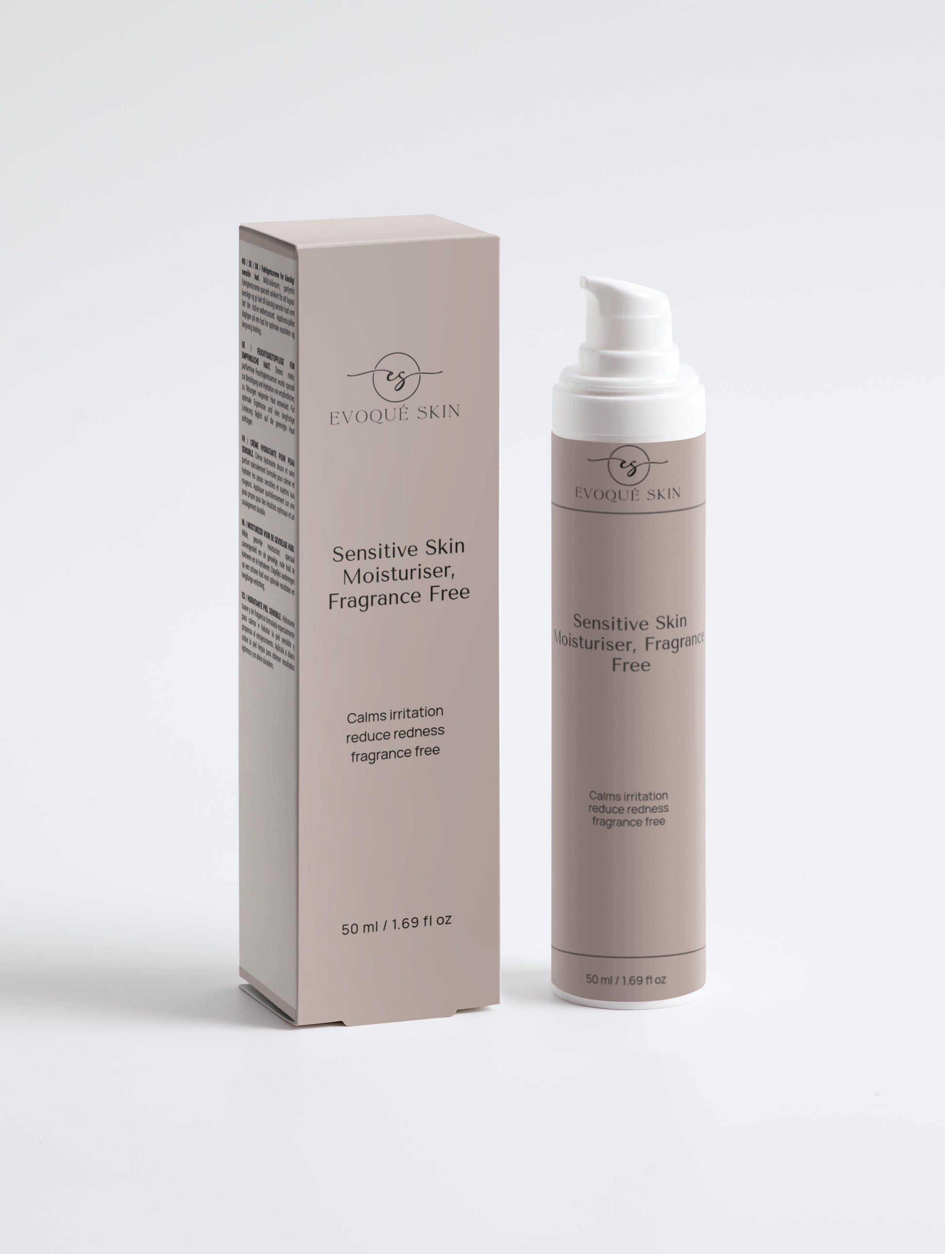 Sensitive Skin Moisturiser, Fragrance Free